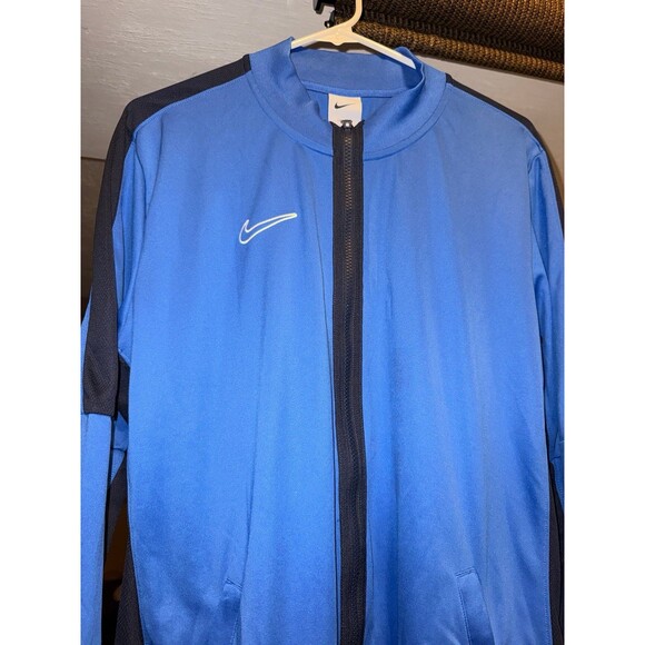 Nike Other - Nike Dri Fit Slim Fit Sport Jacket Blue Size large